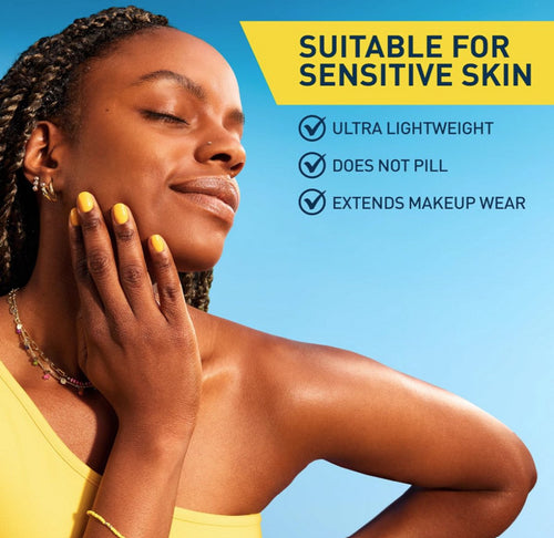 CeraVe Invisible Mineral Sunscreen SPF 50 Gezichtscrème – 48 ml