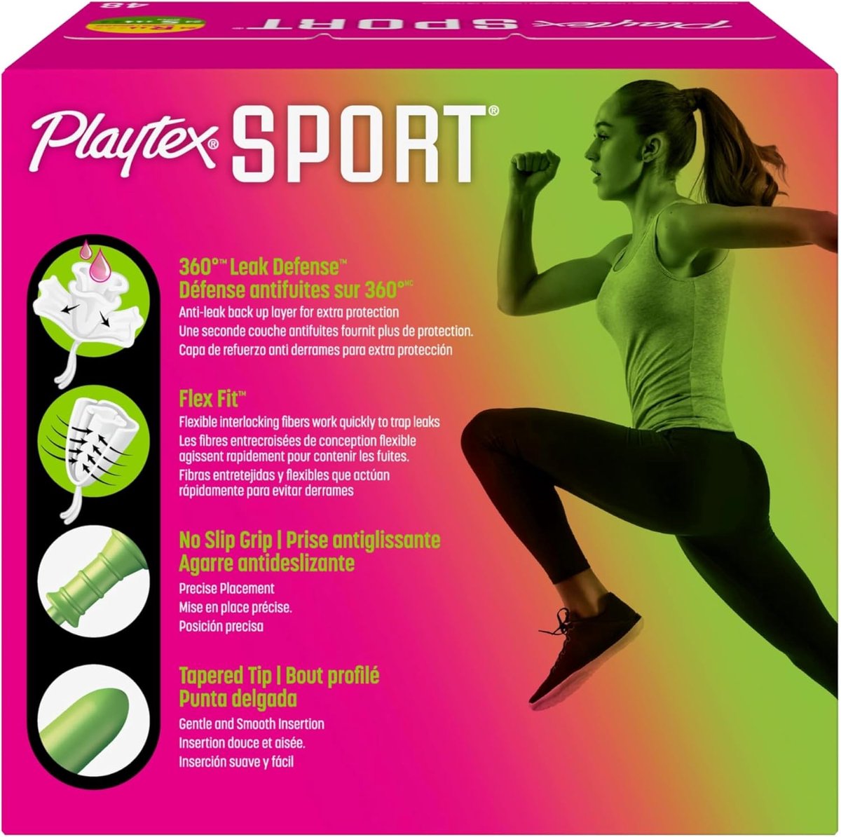 Playtex Sport Tampons Multipack – 48 stuks
