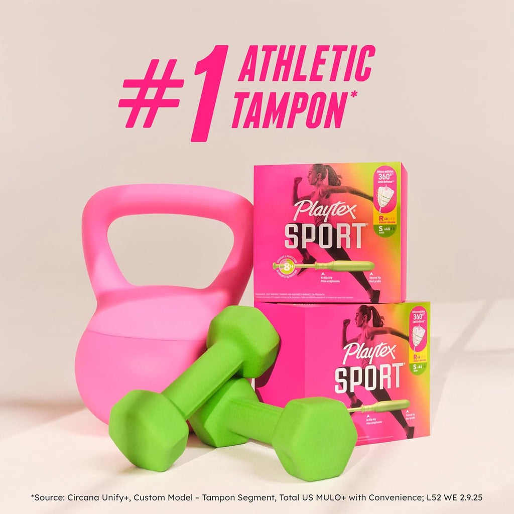 Playtex Sport Tampons Multipack – 48 stuks