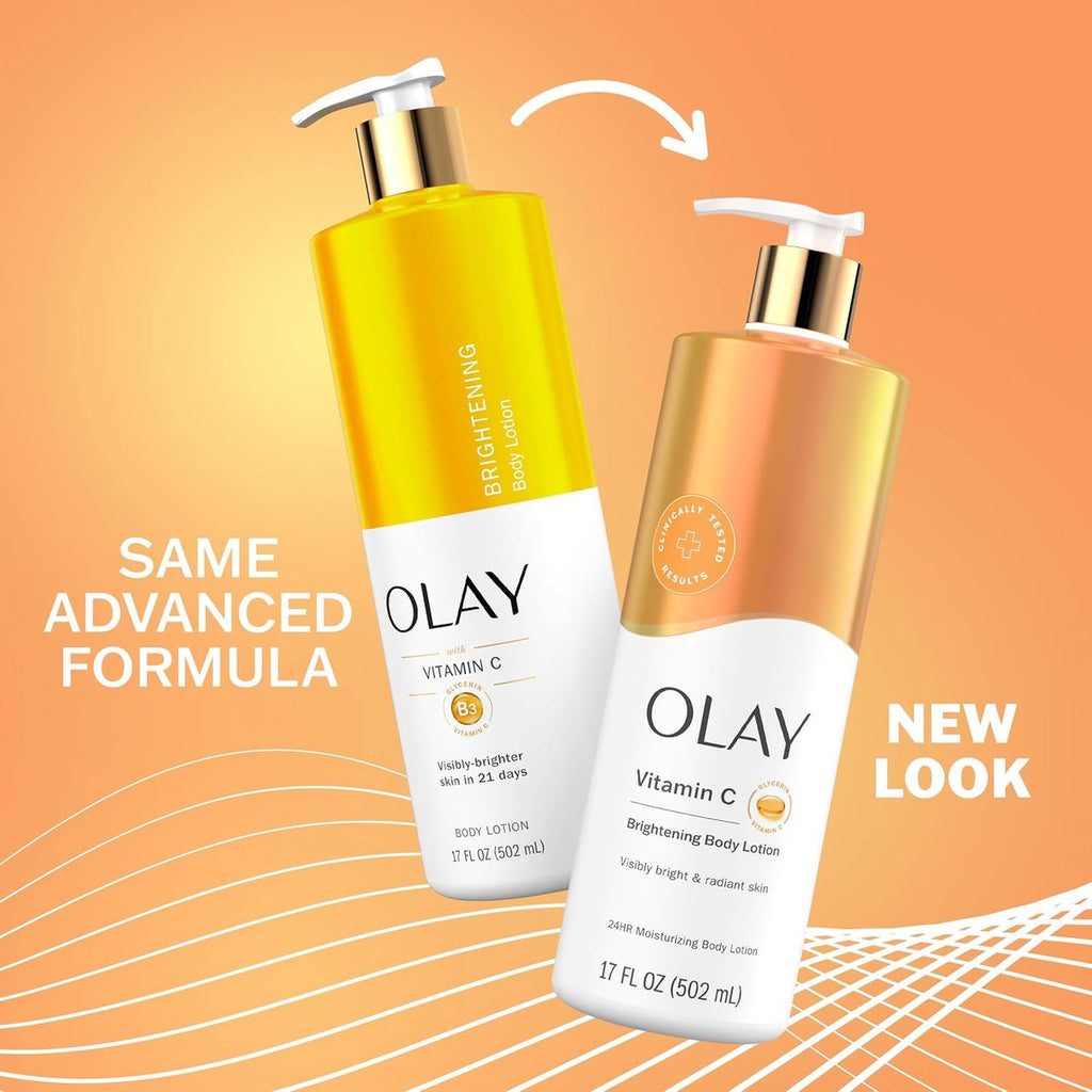 Olay - Body Lotion Brightening for Women with Vitamin C - Stralende Huid - 502ml